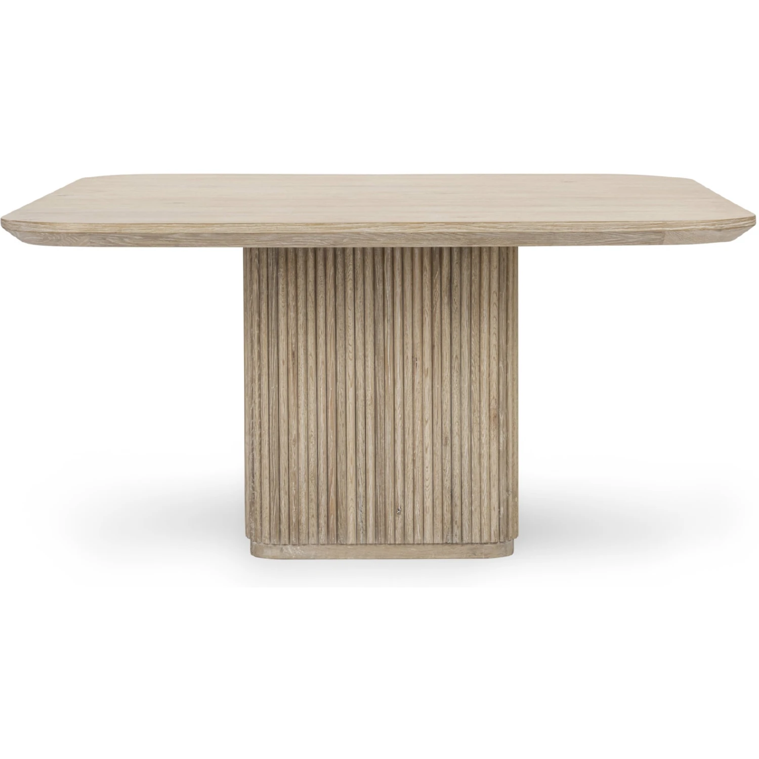 Classic Home Vander 60in Square Reclaimed Oak Wood Dining Table