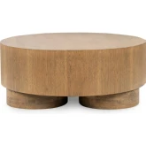 Runa 42" Coffee Table in Khaki Mist Oak Veneer