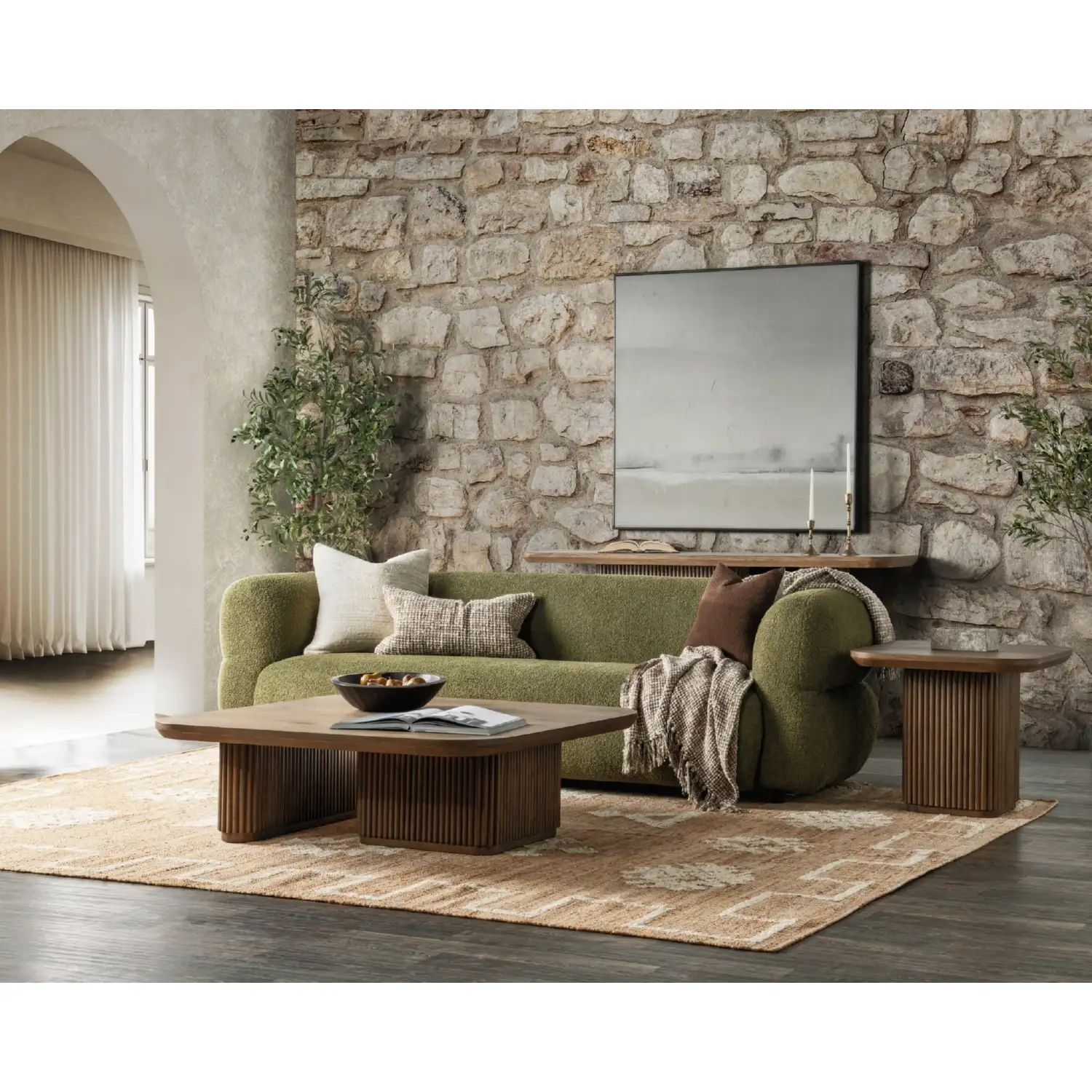 Classic Home Vander Coffee Table - Thumbnail 5