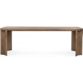 Labelle 92" Dining Table in Tan Oak