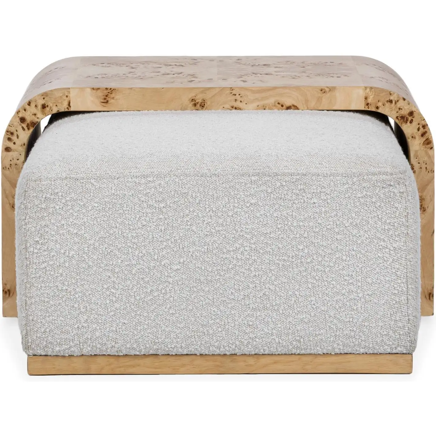 Classic Home Kenan Ottoman Coffee Table