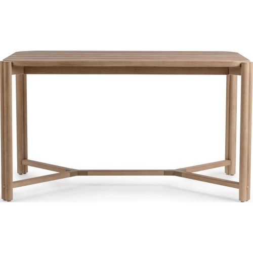 Oliver Outdoor 63" Counter Dining Table in Butterscotch Wood