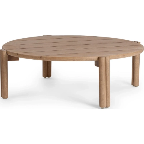 Oliver Outdoor Coffee Table in Butterscotch Eucalyptus Wood