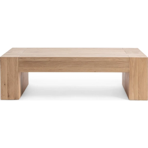 Bristol Coffee Table in Coastal Haven Finish Reclaimed Oak