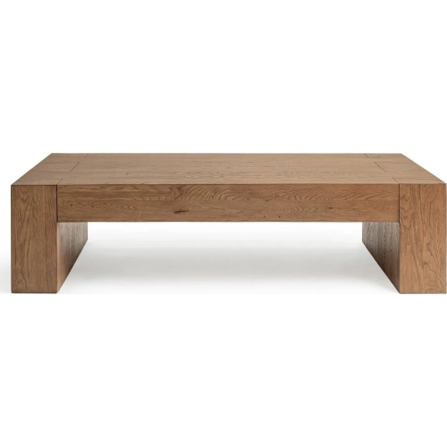 Bristol 70" Coffee Table in Cafe Brown Reclaimed Oak