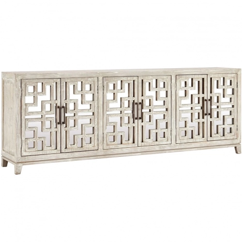 Arley 6 Drawer Sideboard in Reclaimed Pine