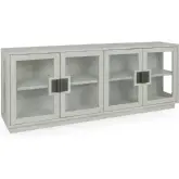 Larson 4 Door Sideboard in White Wash Reclaimed Pine