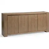 Bristol 4 Door Cabinet in Cafe Brown Reclaimed Oak