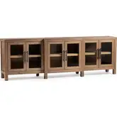 Hensley Buffet Sideboard in Sunfield Reclaimed Pine & Glass