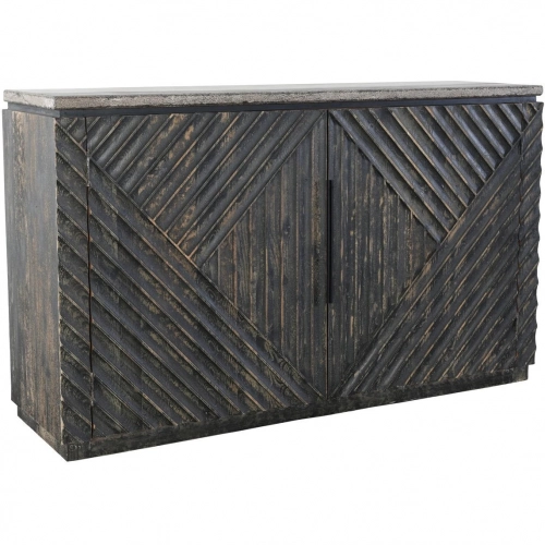 Ellington 70" Sideboard in Reclaimed Pine with Bluestone Top