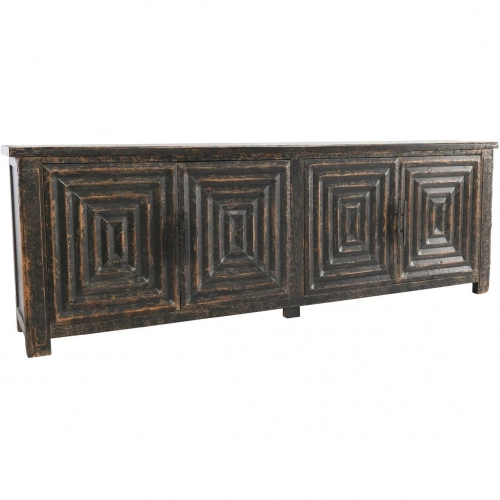 Weston 4 Door Sideboard in Reclaimed Pine
