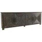 Weston 4 Door Sideboard in Reclaimed Pine