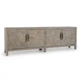Elani 4 Door Sideboard in Distressed Blue Reclaimed Pine
