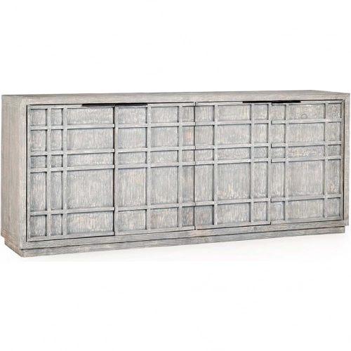 Chandler 4 Door Sideboard in Reclaimed Pine Wood