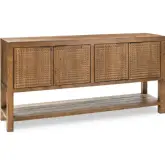 Osiris 4 Door Cabinet in Reclaimed Pine