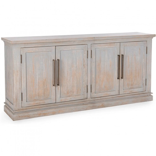 Janes 4 Door Cabinet in Distressed Reclaimed Pine