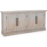 Janes 4 Door Cabinet in Distressed Reclaimed Pine
