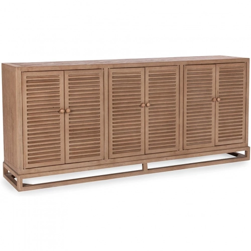 Jolen 6 Shutter Door Buffet in Reclaimed Pine
