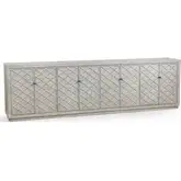 Malibu 8 Door Cabinet in Blue Washed Reclaimed Pine