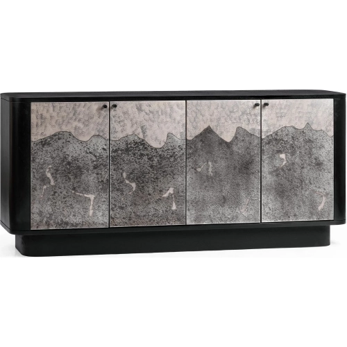 Sequoia Cabinet in Oxide Smoke Mango Wood & Textured Iron