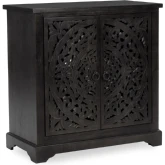 Harmony 2 Door Sideboard in Harvest Walnut Finish Mango Wood