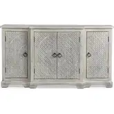 Parlor Buffet Sideboad Cabinet in Gray Mango Wood