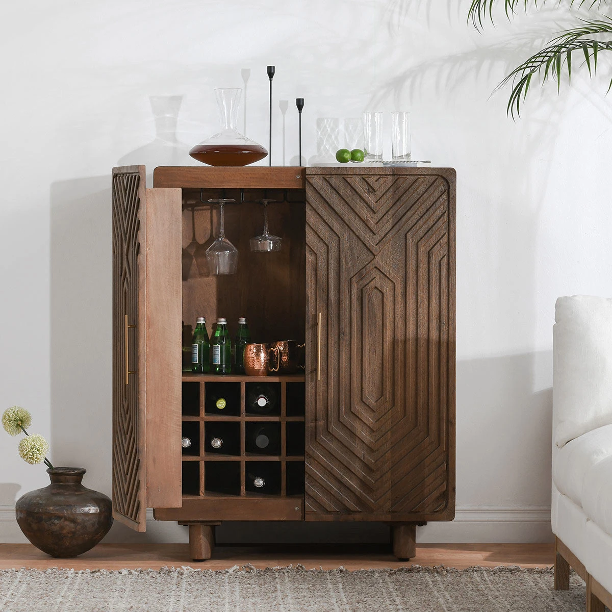 Classic Home Bar Cabinet
