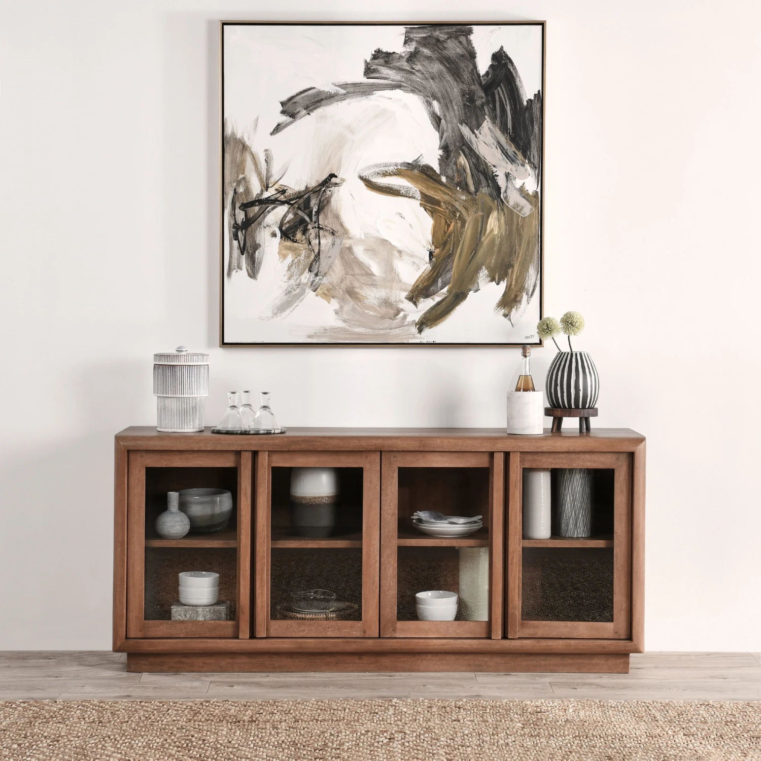 Classic Home Selena Sideboard - Thumbnail 2