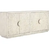 Apollo 4 Door Sideboard in Cream Mango Wood