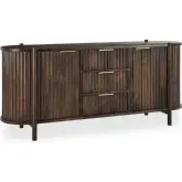 Redford 2 Door 3 Drawer Buffet in Brown Mango Wood