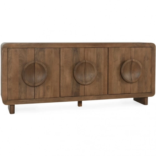 Vally 6 Door Buffet in Natural Mango Wood