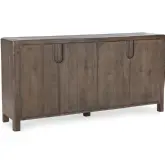 Sedia 4 Door Buffet in Ash Natural Finish Mango Wood