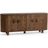 Lyle 4 Dorr Cabinet in Artisan Brown Mango Wood