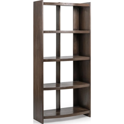 Kyra Bookcase in Cocoa Brown Mango Wood