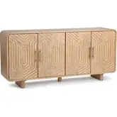 Holmes 4 Door Buffet in Dune Clay