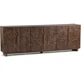 Albero Sideboard Buffet Cabinet in Kona Brown Mango Wood