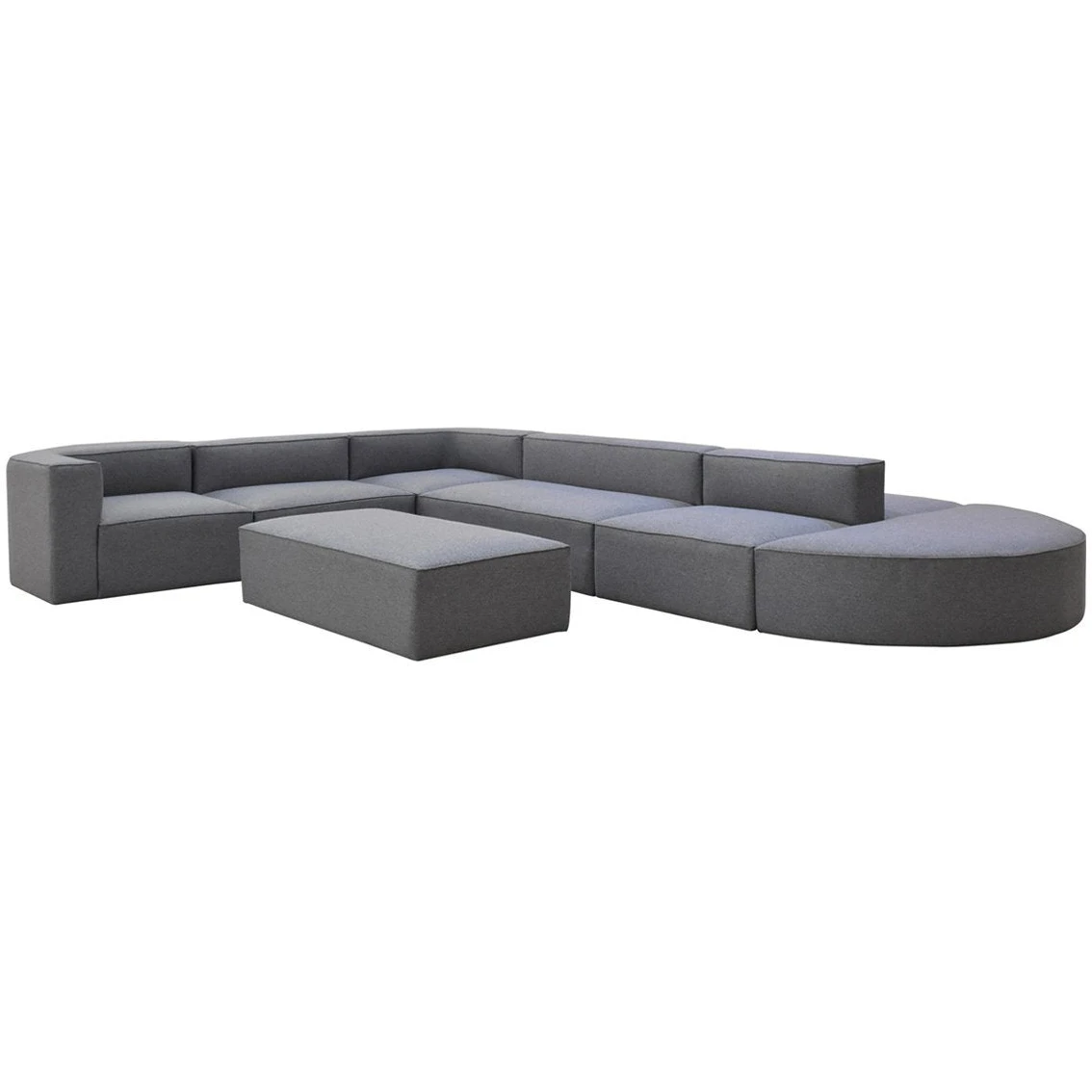 Classic Home Malibu Corner Chair Sectional Sofa - Thumbnail 5