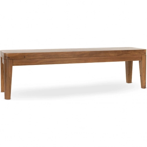 Arno 64" Dining Bench in Natural Finish Acacia Wood