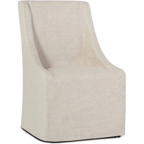 Warwick Dining Chair in Oatmeal Fabric (Set of 2)