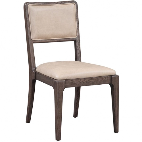 Gia Dining Chair in Ancient Taupe Upholstery & Ash Wood