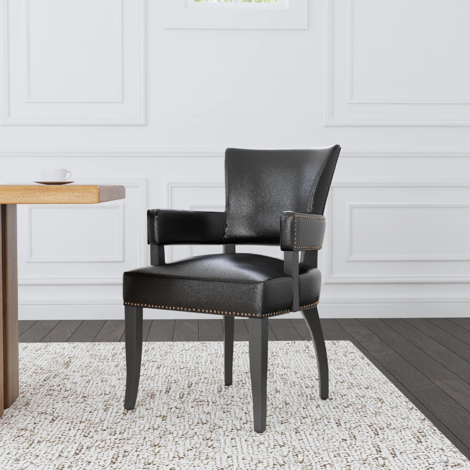 Classic Home Ronan Dining Arm Chair - Thumbnail 5