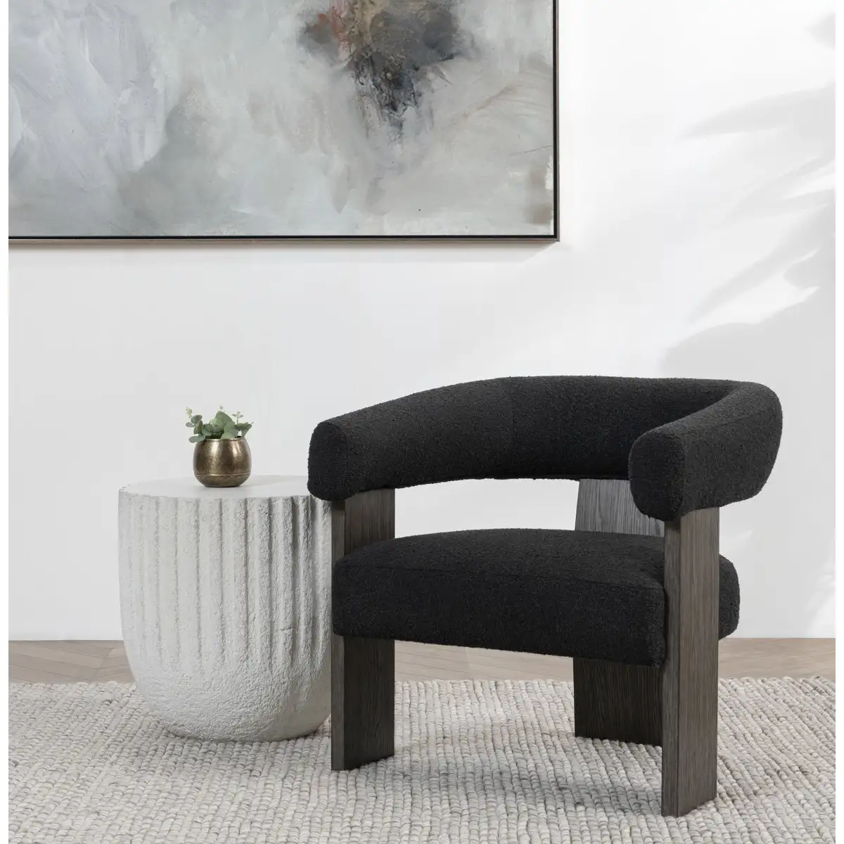 Classic Home Julina Accent Chair - Thumbnail 3