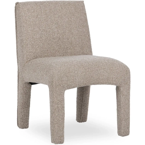 Branzon Dining Chair in Sandy Brown Fabric