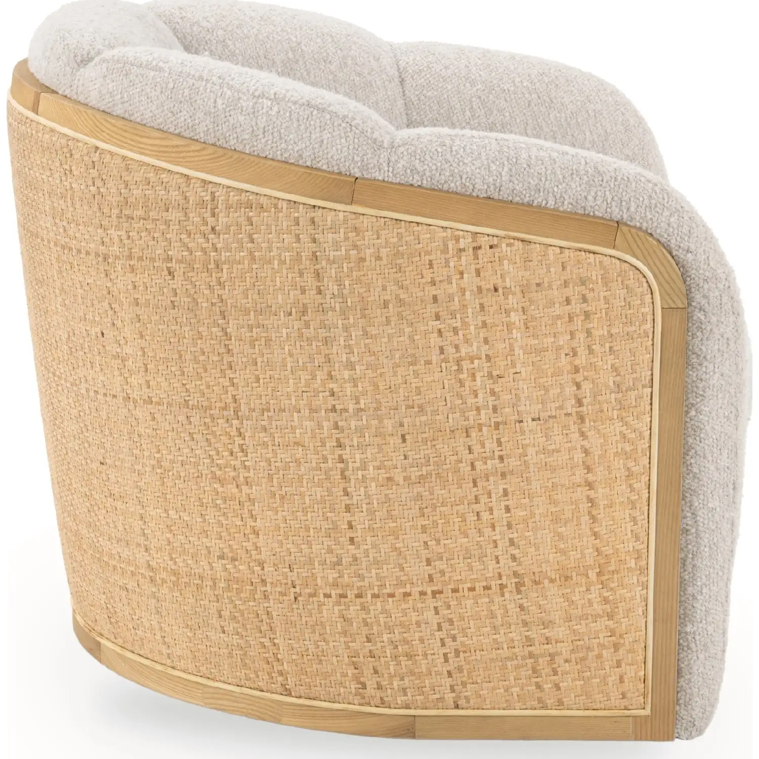 Classic Home Daisy Swivel Chair - Thumbnail 2