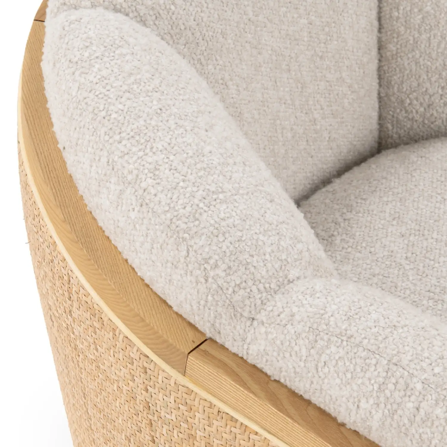 Classic Home Daisy Swivel Chair - Thumbnail 5