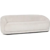 Argon Sofa in Ivory Blush Fabric