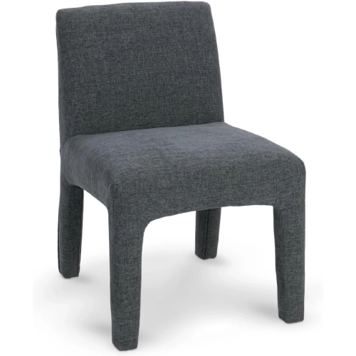 Branzon Dining Chair in Blue Haze Fabric