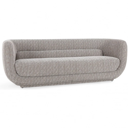 Nico 93" Sofa in Brick Fabric