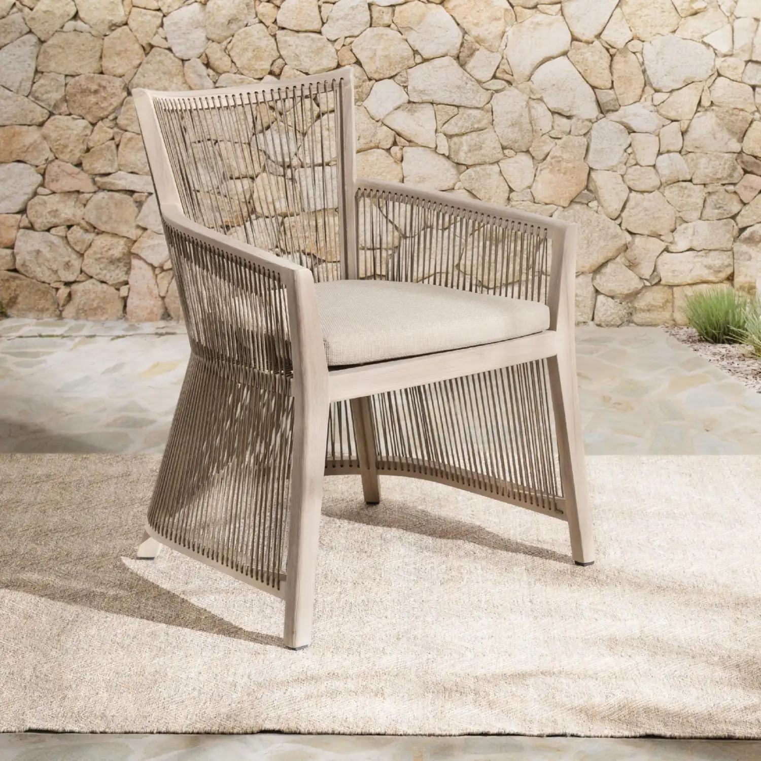 Jorah Outdoor Accent Chair - Thumbnail 3