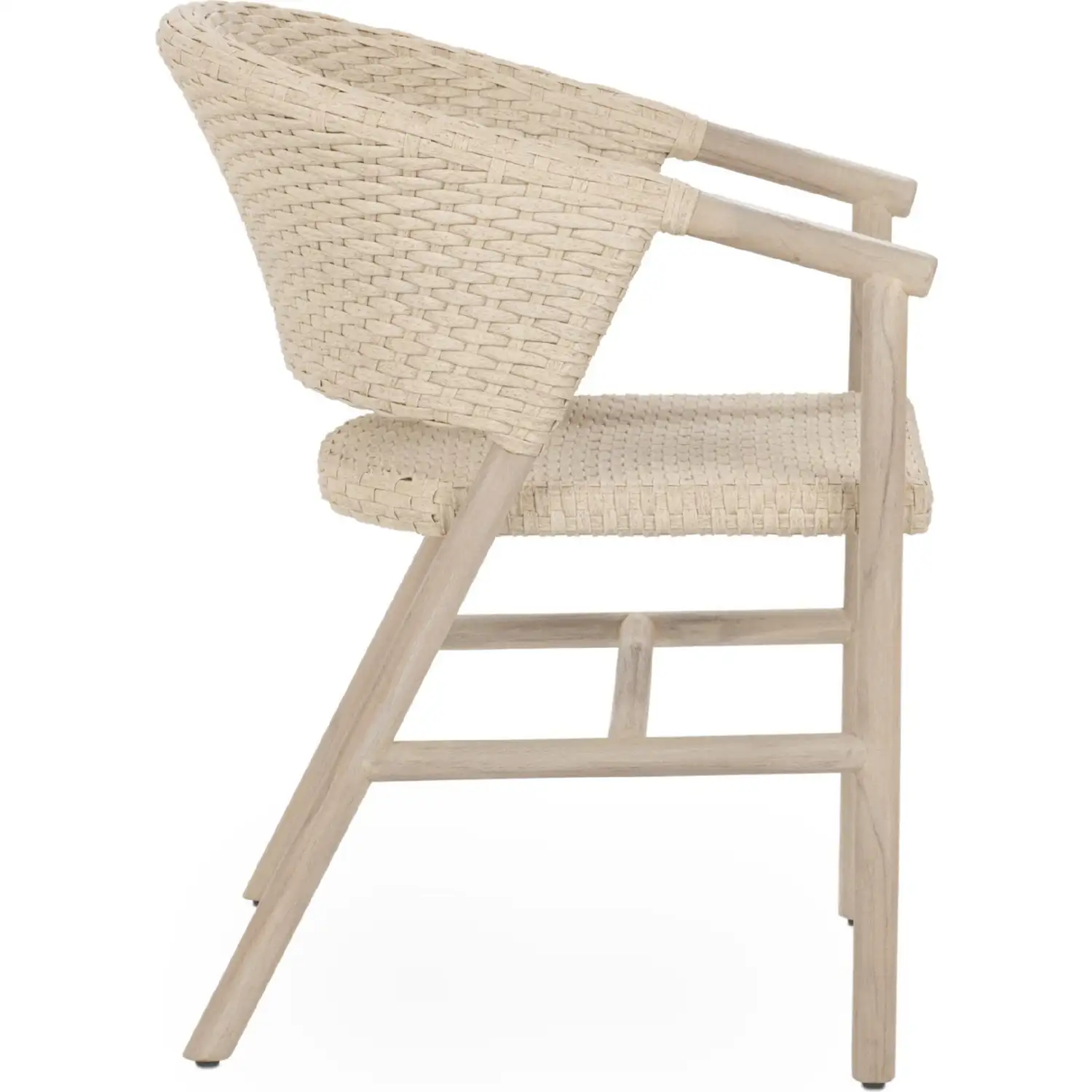 Byron Outdoor Dining Chair - Thumbnail 5